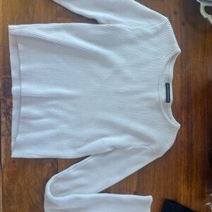 Brandy White Sweater